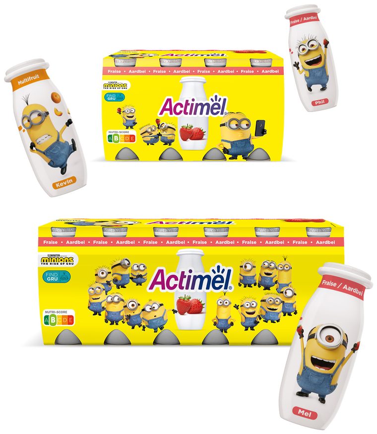 Actimel × Minions