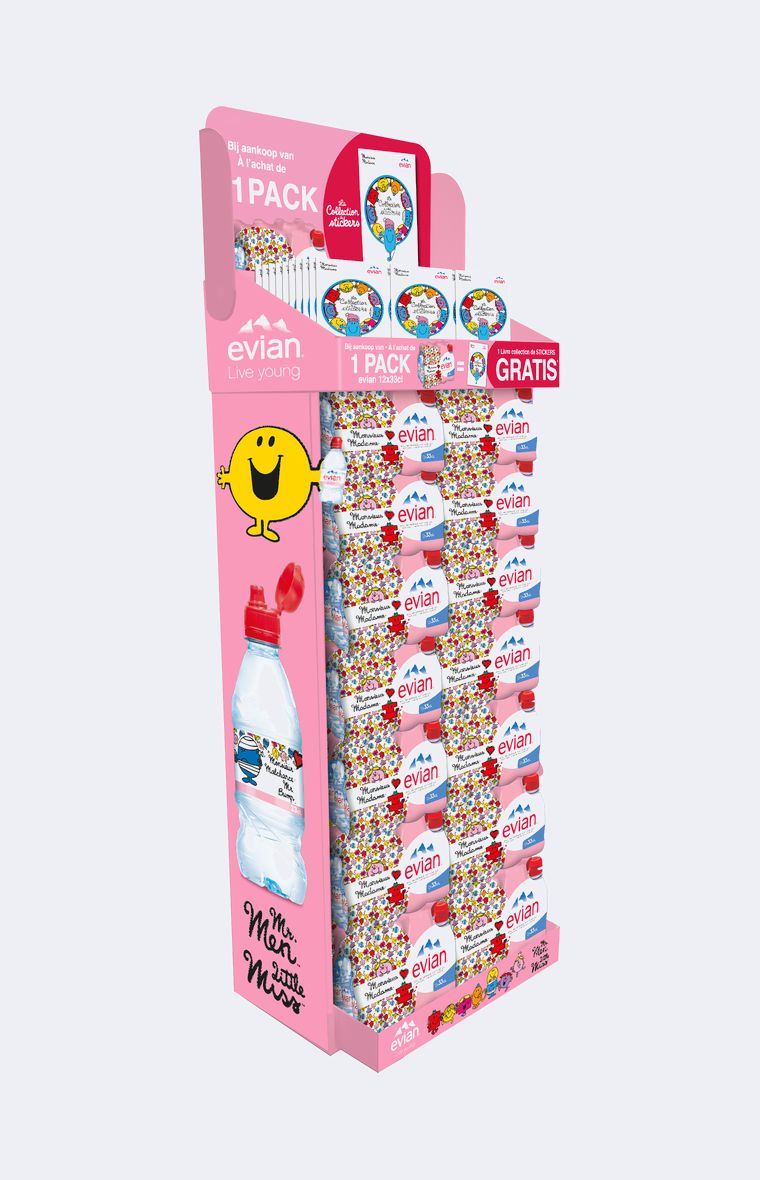 Evian × Mr. Men Little Miss