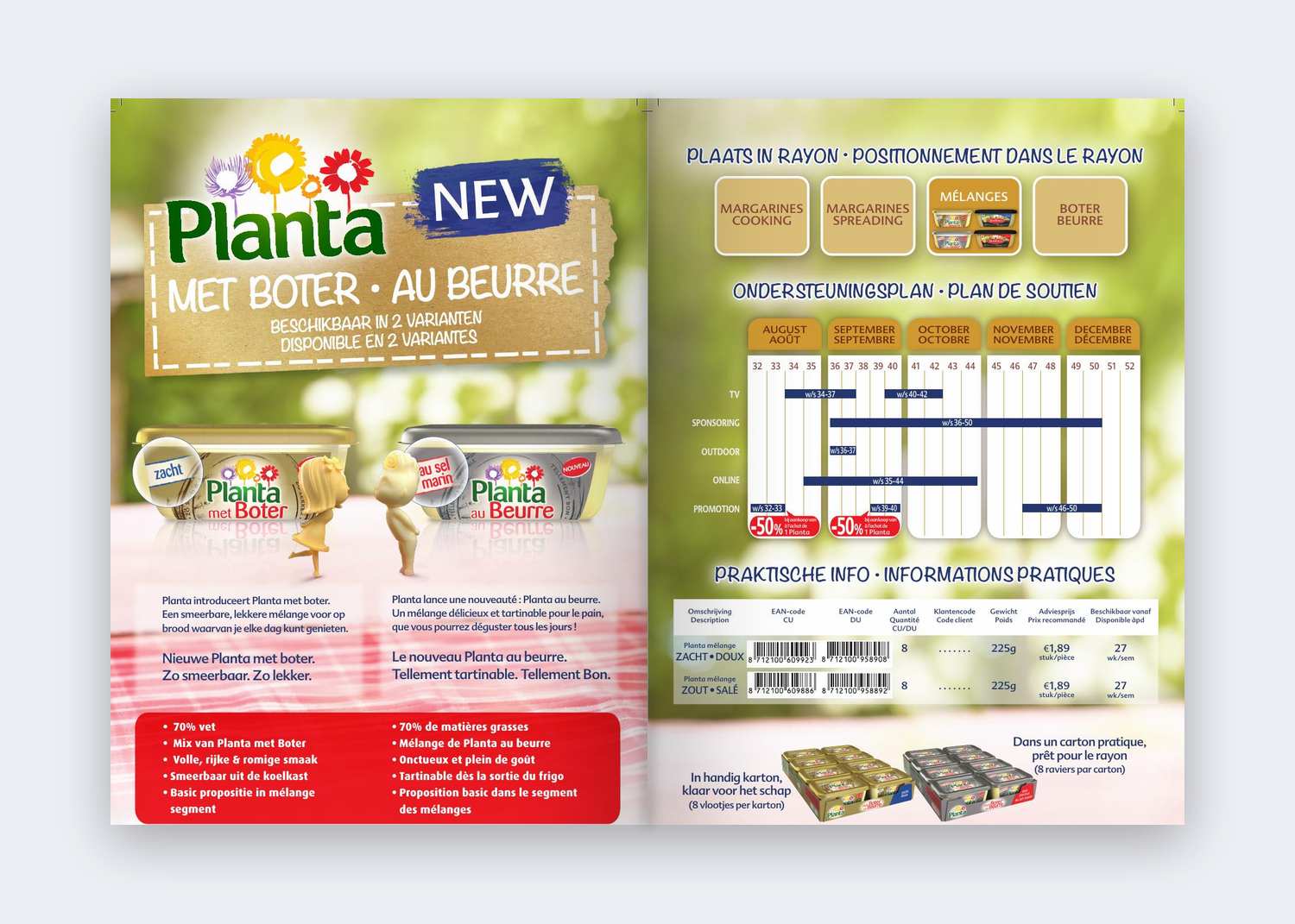 Planta | Met boter · Au beurre